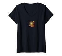 Femme Aborigène des îles Canaries - Doramas T-Shirt avec Col en V