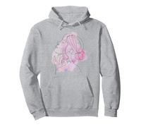Femme Abstrait Ligne Art Visage Aquarelle Design Minimaliste Sweat à Capuche