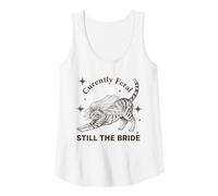 Femme Actuellement Feral Still The Bride Bachelorette Cat Débardeur