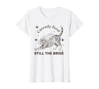 Femme Actuellement Feral Still The Bride Bachelorette Cat T-Shirt