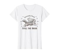 Femme Actuellement Feral Still The Bride Bachelorette Cat T-Shirt