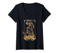 Femme Adad, Dieu mésopotamien T-Shirt avec Col en V