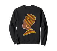Femme Africaine Drôle Illustration Mère Maman Sweatshirt