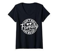 Femme Ain't No Family Like The One We Got Funny Family Reunion T-Shirt avec Col en V