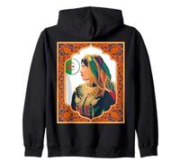 Femme Algerienne Mauresque DZ Sweat à Capuche