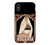 Femme ALGEROISE - Belle Algérienne DZ Coque pour iPhone X/XS