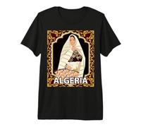 Femme ALGEROISE - Belle Algérienne DZ T-Shirt Haut de Gamme