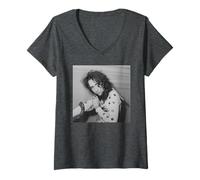 Femme Alice Cooper avec son serpent Love It To Death Tour 1971 T-Shirt avec Col en V