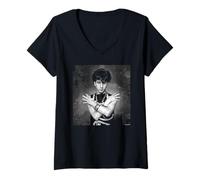 Femme Allan Ballard Soft Cell Marc Almond New Wave T-Shirt avec Col en V