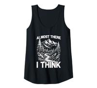 Femme Almost There i Think Mountaineer Funny Hiking hikker Débardeur