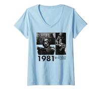 Femme an American Werewolf in London Undead Collage T-Shirt avec Col en V