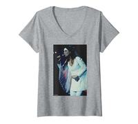 Femme Andy Willsher Bjork Angel Dress Homogenic Tour 1997 T-Shirt avec Col en V