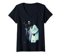 Femme Andy Willsher Bjork Homogenic Tour Angel Dress 1997 T-Shirt avec Col en V