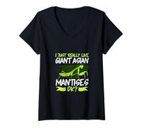 Femme Animal préféré Manteau de Dieu géant Indien T-Shirt avec Col en V
