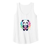 Femme Anime Panda Boba Tea Manga Japonais Esthétique Kawaii Panda Débardeur