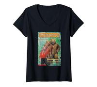 Femme Animorphs The Stranger Bear Transformation Book Cover T-Shirt avec Col en V
