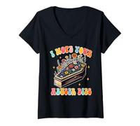 Femme Anti-abus Child Abuse Awareness I Hope Your Abuser Dies T-Shirt avec Col en V