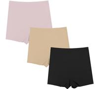 Femme Anti Frottement Cuisse Short Cycliste Court Short Cycliste Robes Femmes D éTé Courtes Pantalons De SéCurité Leggings Courts Lot Short Beige Noir Rose L