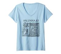 Femme Anunnaki, les dirigeants de l'ancienne Mésopotamie T-Shirt avec Col en V