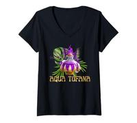 Femme Aqua Tofana pour soigner Vos maux T-Shirt avec Col en V