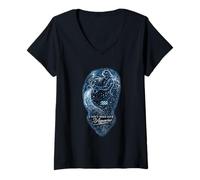 Femme Aquarius Zodiac - I Don't Need Luck Verseau T-Shirt avec Col en V