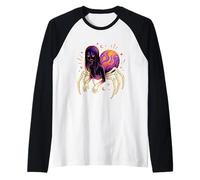 Femme Araignée Gothic Fantasy Dark Art Manche Raglan