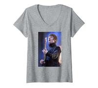 Femme Arctic Monkeys Alex Turner Favorite Worse Nightmare 2007 T-Shirt avec Col en V