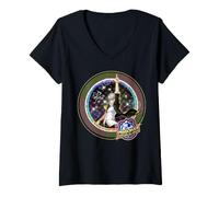 Femme ATLUS Persona 4 Dancing All Night T-Shirt avec Col en V