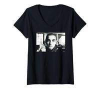 Femme Auteur-compositeur Irlandais Sinéad O'Connor par AJ Barratt T-Shirt avec Col en V