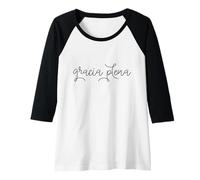 Femme Ave Maria Gratia Plena Manche Raglan