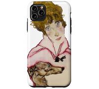 Femme avec lévrier (Edith Schiele) par Egon Schiele (1916) Coque pour iPhone 11 Pro Max