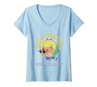 Femme Backyard Baseball Pablo Sanchez At Bat Portrait Video Game T-Shirt avec Col en V
