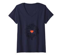 Femme Baie de San Francisco T-Shirt avec Col en V