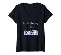 Femme Ballroom Latin Bachata Dance Lover Passion Music Rhythm T-Shirt avec Col en V