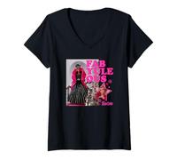 Femme Barbie Fab-Yule-OUS T-Shirt avec Col en V