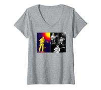 Femme Barclay James Harvest John Lees Les Holroyd par Dick Barnatt T-Shirt avec Col en V