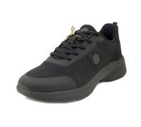 Femme Basket - LUMBERJACK - Textile Noir - Semelle Amovible - Lacets 37