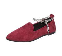 Femme Basket Mode Respirantes Été Décontracté Couleur Unie Lumière Bouche Chaussures Respirant Grande Taille Sortir Rétro Décontractées Orthopedique Marche pour Femmes Ete Confortable Chaussure Rouge