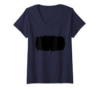 Femme Batman Absolute Logo T-Shirt avec Col en V