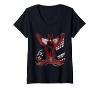 Femme Batwoman | Produit Officiel DC Comics | WBUBTW01 T-Shirt avec Col en V