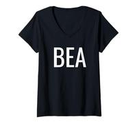 Femme Bea T-Shirt avec Col en V
