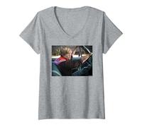 Femme Beautiful Soul Singer Jesse McCartney par Michael Grecco T-Shirt avec Col en V