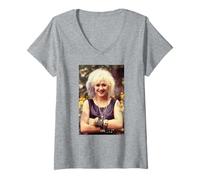 Femme Beki Bondage Vice Squad Chanteur par Virginia Turbett T-Shirt avec Col en V