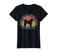 Femme Best Akita Mom Ever Cadeau pour les amoureux des chiens T-Shirt