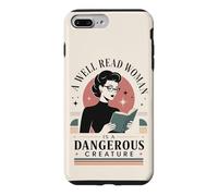 Femme Bien LUE, Amoureuse de Livres, lectrice féministe, Bibliophile Coque pour iPhone 7 Plus/8 Plus
