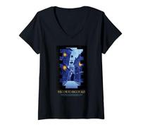 Femme Bienvenue chez Diagon Alley Harry Potter 2025 T-Shirt avec Col en V