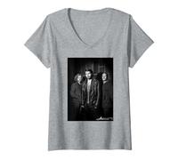 Femme Biffy Clyro Only Revolutions Era par Michael Robert Williams T-Shirt avec Col en V