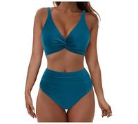 Femme Bikini Sexy Bikini String Triangle Set Maillot De Bain Femme Sport À Lacets Réversible Ensemble Swimsuit Women Maillot De Bain 2 Pieces Vintage Taille Portefeuille pour