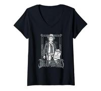 Femme Billy The Kid T-Shirt avec Col en V