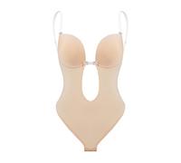 Femme Body Dos Nu Invisible Push Up Sculptant Sans Couture Shaper String Sous-Vêtement Avec Bandoulière Transparente Soutien-Gorge Push Up Dos Nu Sans Couture